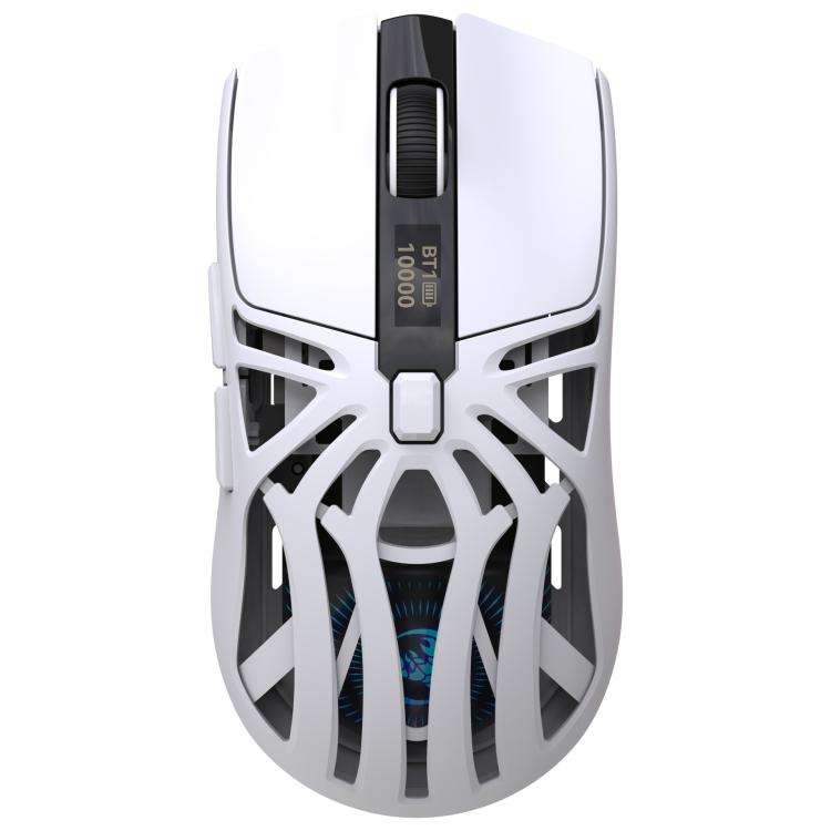 HXSJ T400 Tri-mode Rechargeable Wireless Mouse(White)
