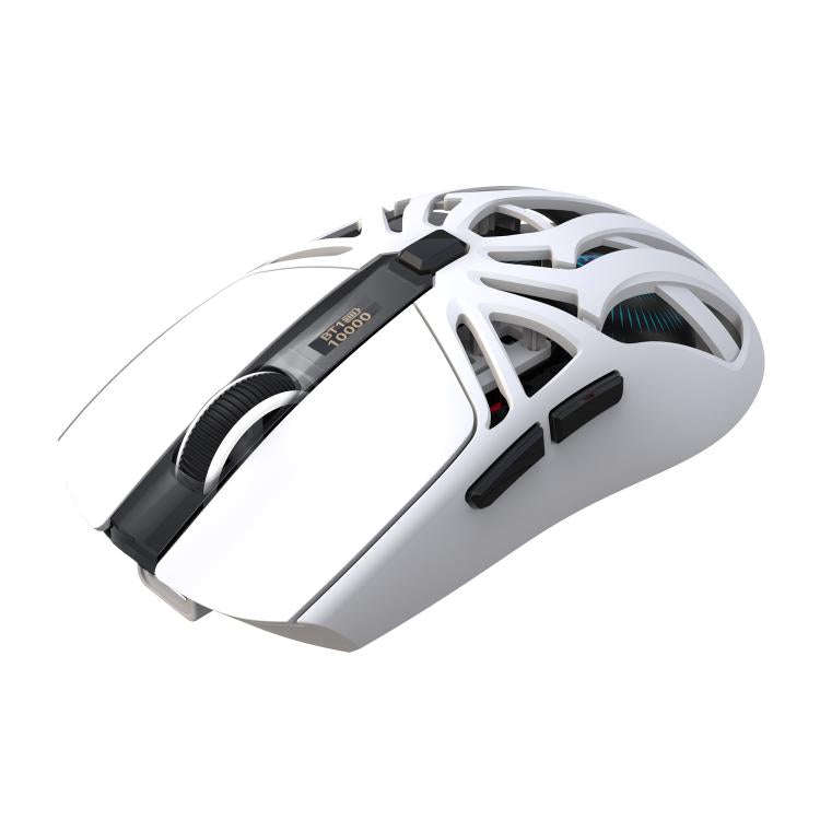HXSJ T400 Tri-mode Rechargeable Wireless Mouse(White)