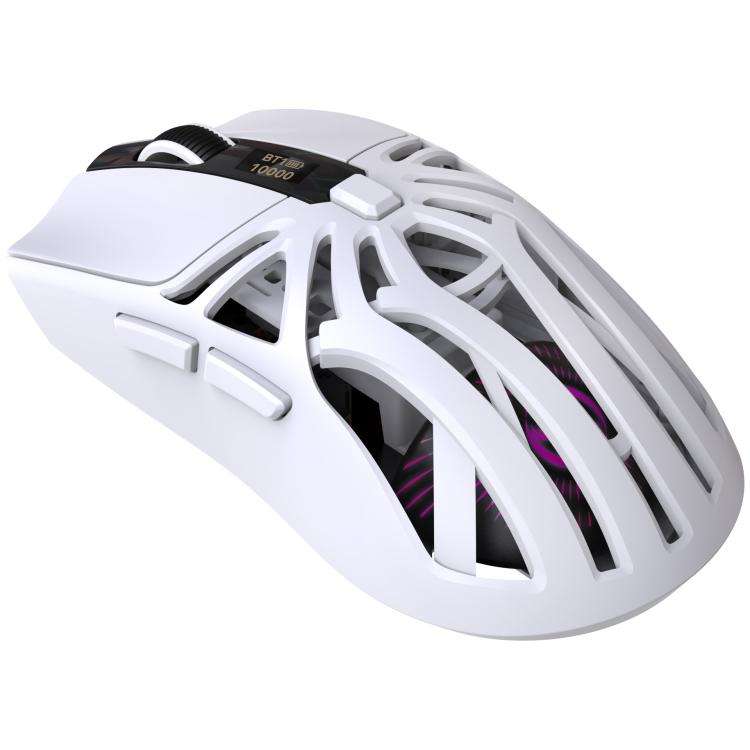 HXSJ T400 Tri-mode Rechargeable Wireless Mouse(White)