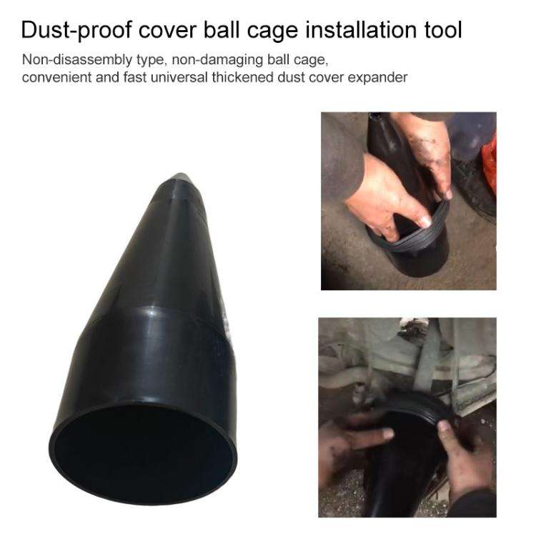 Car Easy Installation CV Boot Dust Cover(Black)