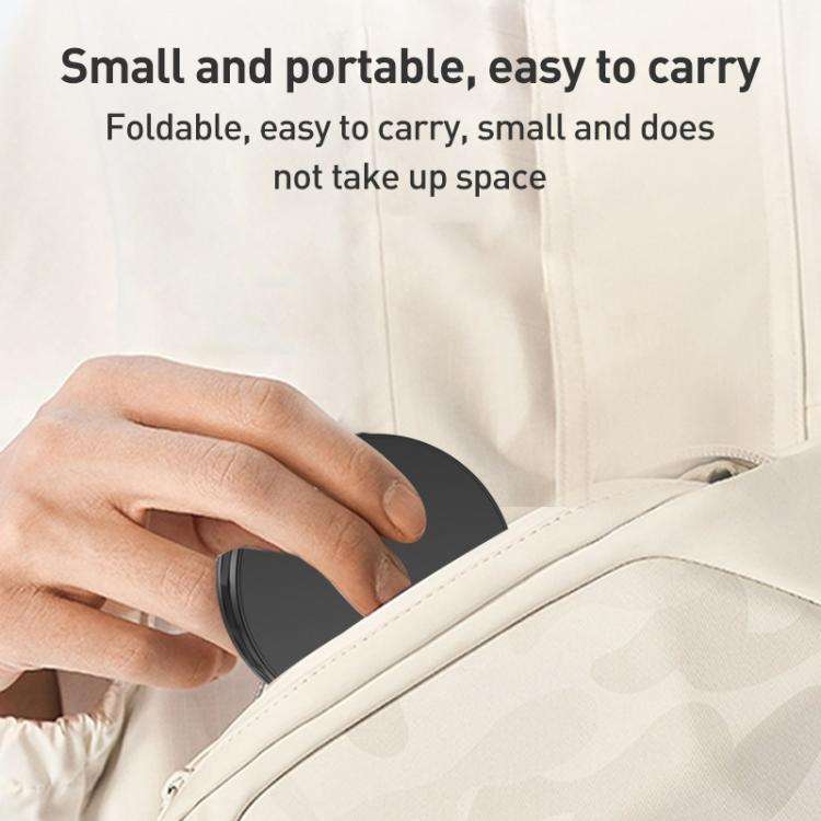 CCT31 Vacuum Adsorption Magnetic Car Phone Holder(White)