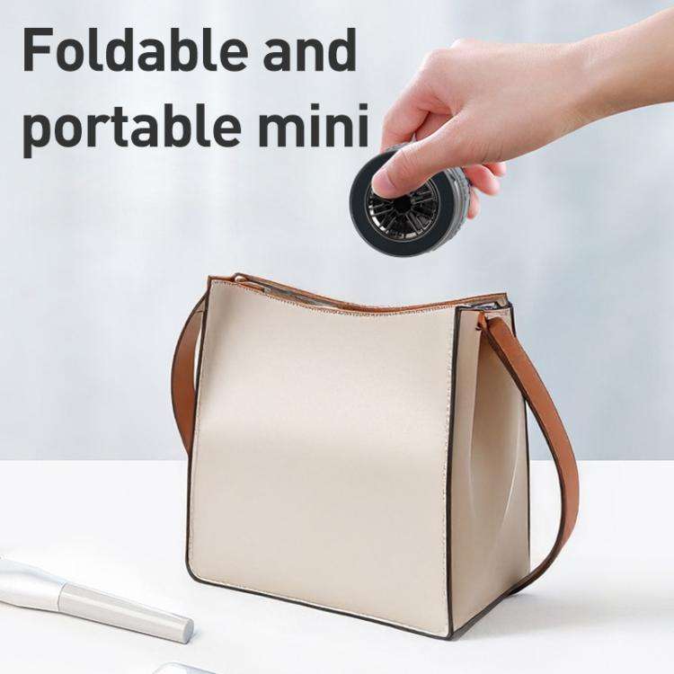 G511 Three-axis Folding Vacuum Adsorption Magnetic Car Phone Holder(Silver)