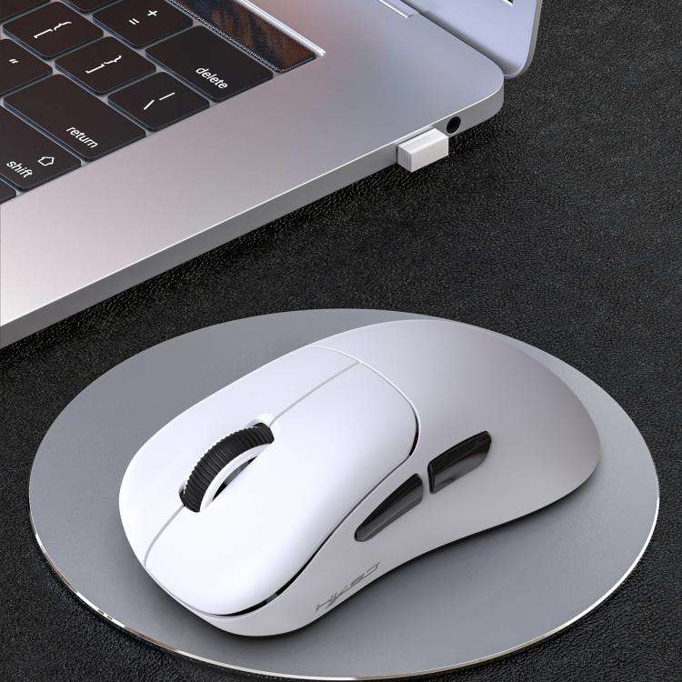 HXSJ T700 Tri-mode Lightweight Wireless Mouse(White)