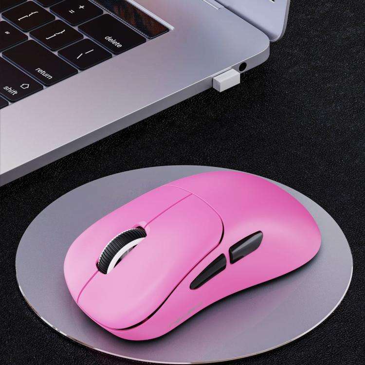 HXSJ T700 Tri-mode Lightweight Wireless Mouse(Pink)