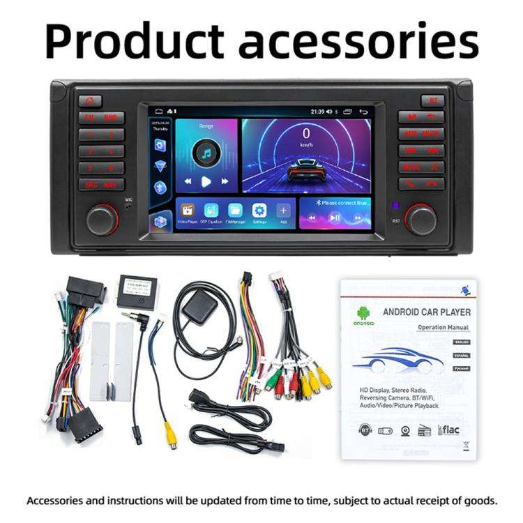 For BMW E53 1996-2007 YT-004 Android13 7 inch HD Screen Car GPS Navigation Reversing Image Integr...