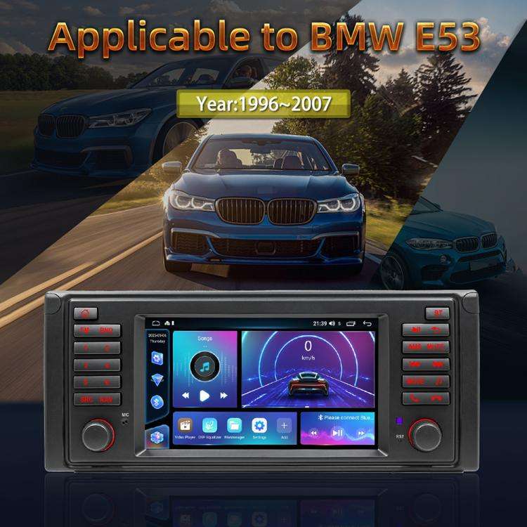For BMW E53 1996-2007 YT-004 Android13 7 inch HD Screen Car GPS Navigation Reversing Image Integr...