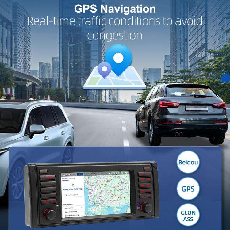 For BMW E53 1996-2007 YT-004 Android13 7 inch HD Screen Car GPS Navigation Reversing Image Integr...