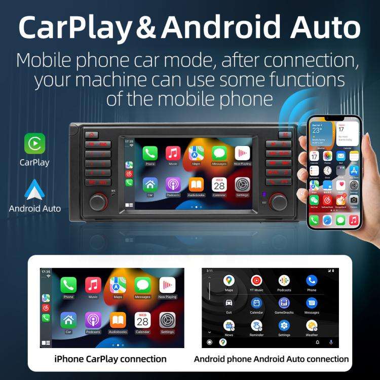 For BMW E53 1996-2007 YT-004 Android13 7 inch HD Screen Car GPS Navigation Reversing Image Integr...