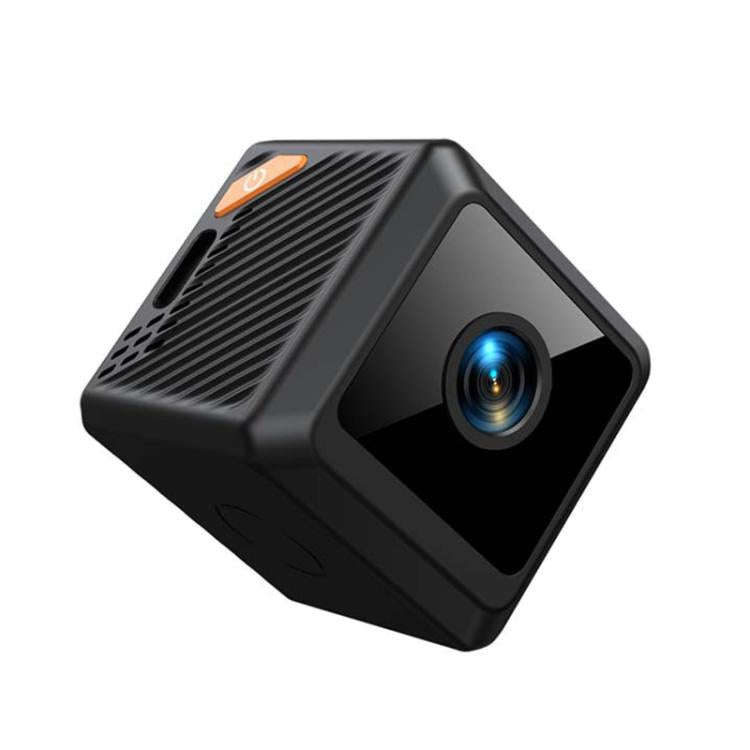 W02 HD Magnetic WiFi Smart Mini Camera Supports Motion Detection Infrared Night(Black)