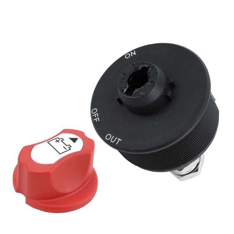 12-24V 300A Heavy-Duty DC Battery Disconnect Switch, Type:Old with OUT Handle Removable
