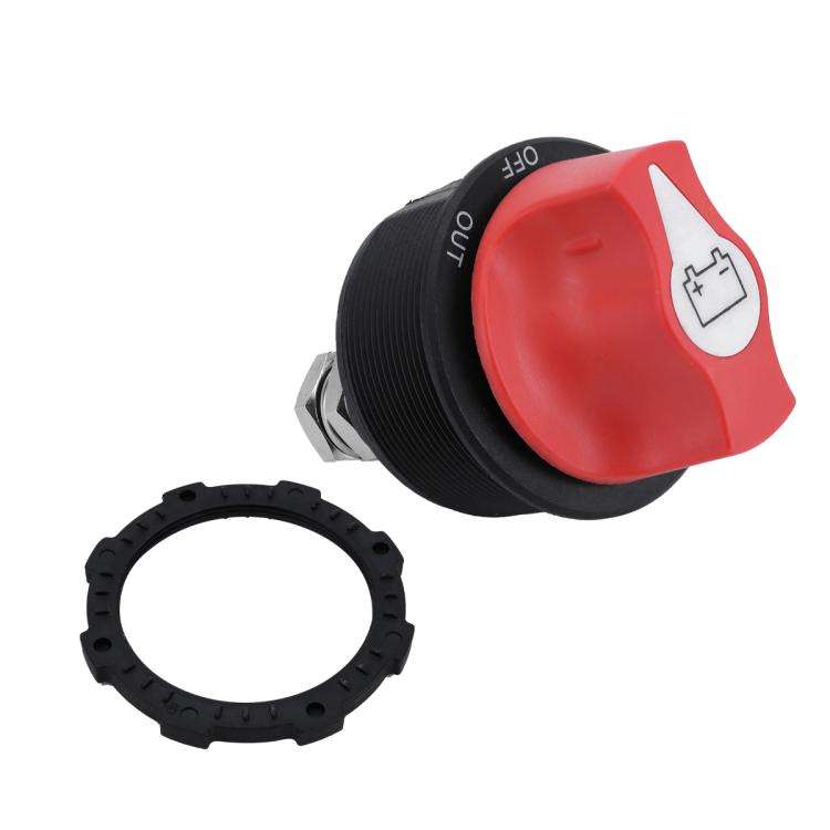 12-24V 300A Heavy-Duty DC Battery Disconnect Switch, Type:New with OUT Handle Removable
