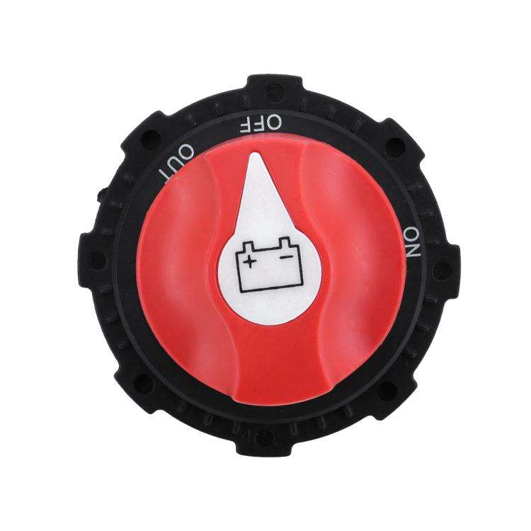 12-24V 300A Heavy-Duty DC Battery Disconnect Switch, Type:New with OUT Handle Removable