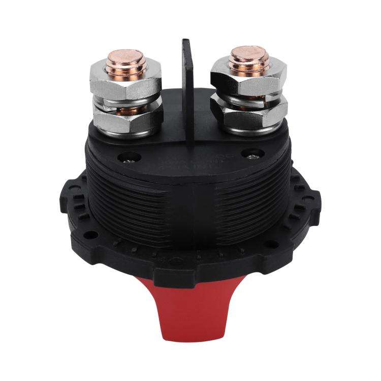 12-24V 300A Heavy-Duty DC Battery Disconnect Switch, Type:New with OUT Handle Removable