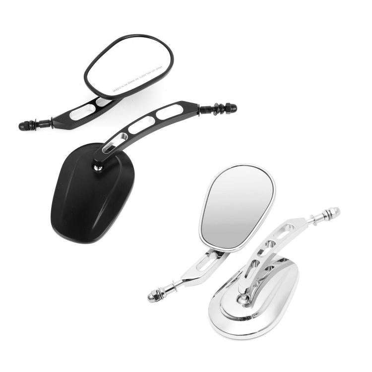 For Harley Davidson 2pcs/Set Motorcycle Modified Classic Retro Rearview Mirror Reversing Mirror(B...