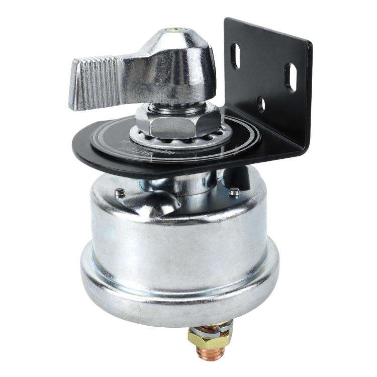 12-24V 200A High Current Battery Disconnect Switch with Bracket(Silver Handle)