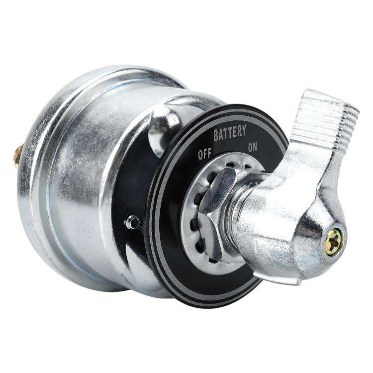 12-24V 200A High Current Battery Disconnect Switch with Bracket(Silver Handle)