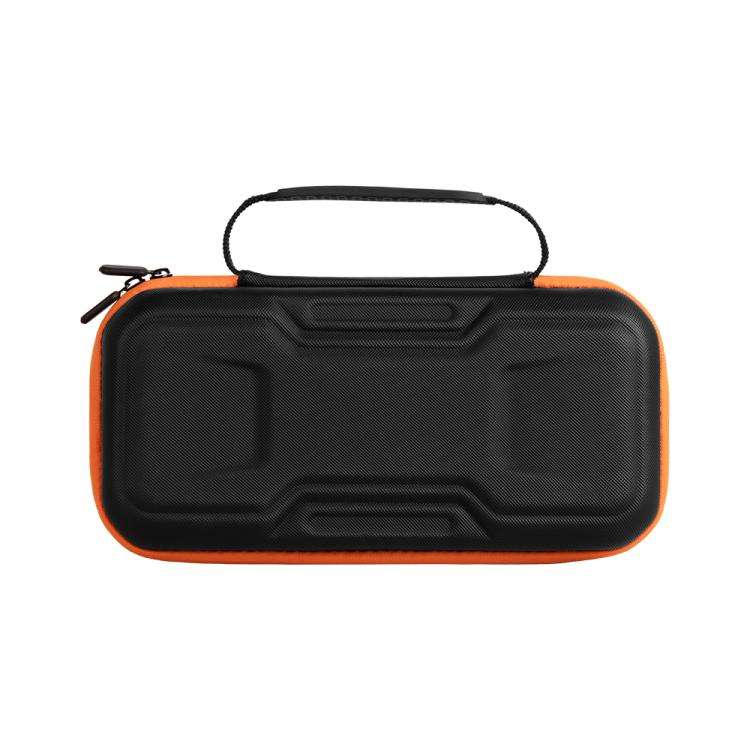 For Nintendo Switch 2 Mecha Double Layer Shockproof Portable Storage Bag(Black Orange)