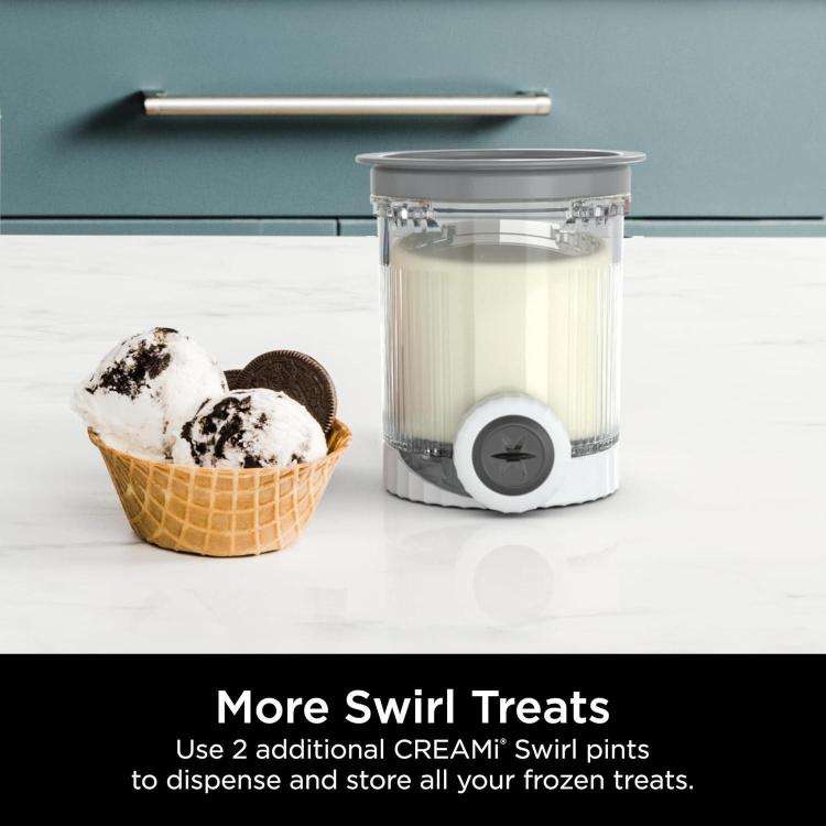 For NINJA NC701 / 701Q / CN701CO Ice Cream Jar Replacement Cream Storage Jar with Lid