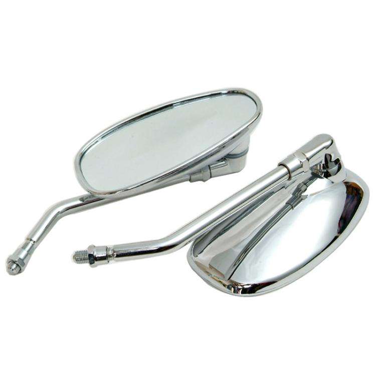 For Suzuki Bandit 1200 / 1250S 2pcs/Set Motorcycle Rearview Mirror Reflective Mirror(Silver)