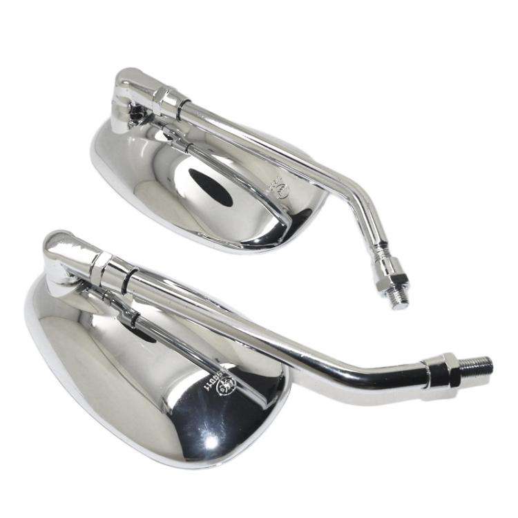 For Suzuki Bandit 1200 / 1250S 2pcs/Set Motorcycle Rearview Mirror Reflective Mirror(Silver)