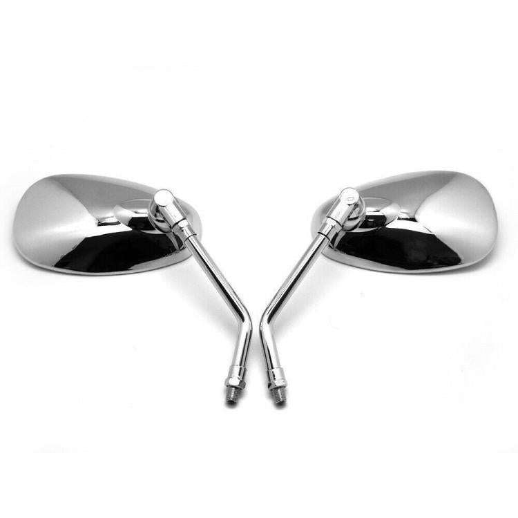 For Suzuki Bandit 1200 / 1250S 2pcs/Set Motorcycle Rearview Mirror Reflective Mirror(Silver)
