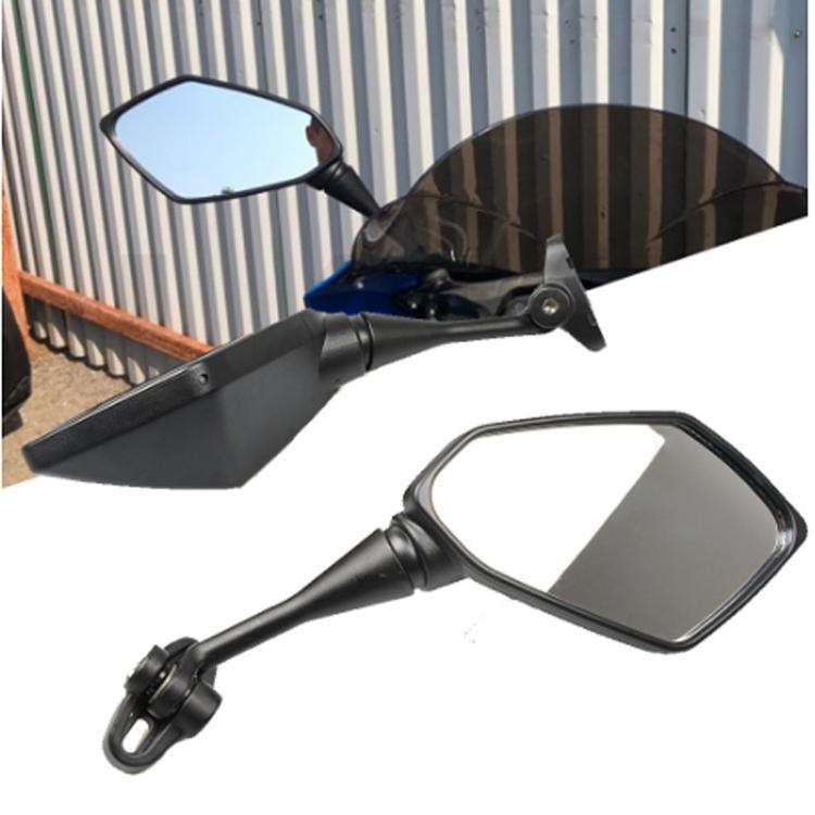For Yamaha YZF 600 / YZF R6 2pcs/Set Motorcycle Modified Rearview Mirror Reflective Mirror(Lattic...