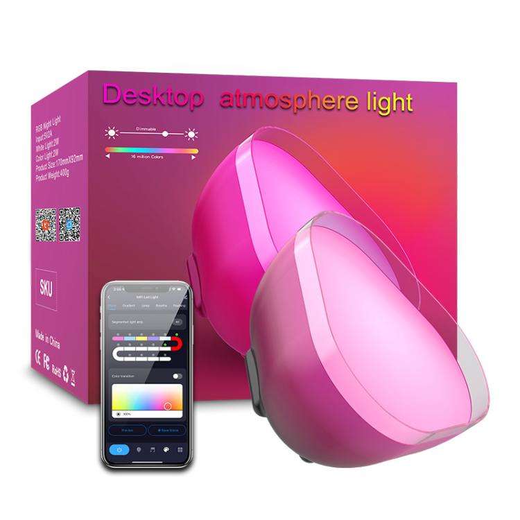 SXL001 Smart Bluetooth Desktop Atmosphere Light Bedroom Night Light, Tuya WiFi Version
