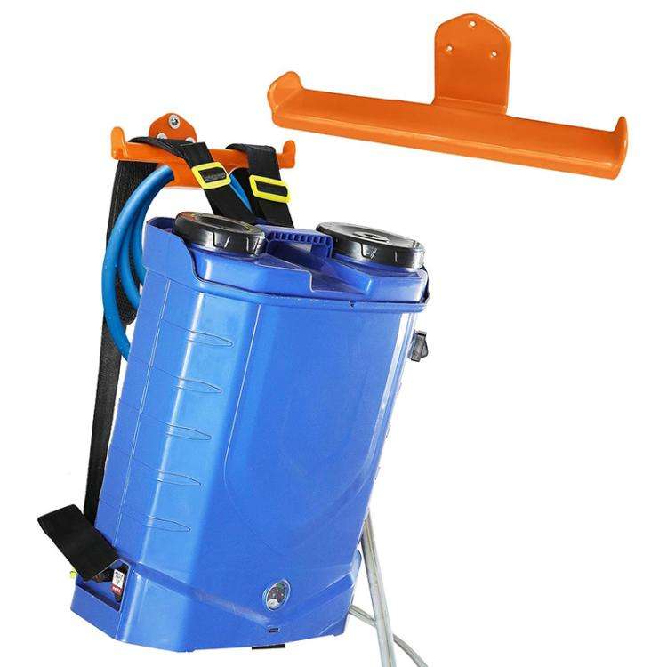 Wall Mounted Backpack Leaf Blower Hook Garden Tool Storage Bracket(Orange)