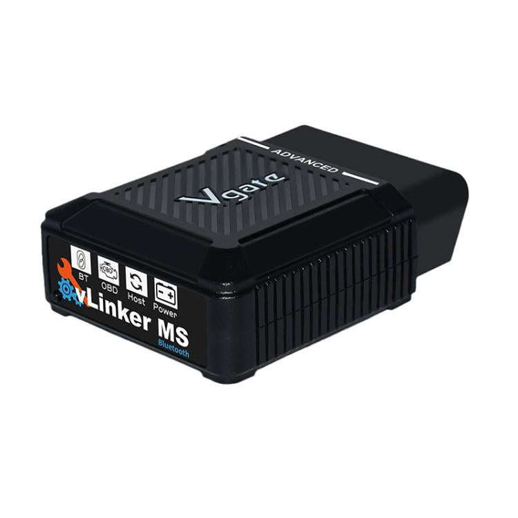 Vgate vLinker MS 12V / 24V Bluetooth Car OBD2 Scanner(Black)