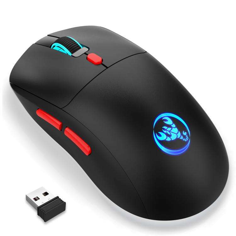 HXSJ T20 2.4GHz Rechargeable Wireless Mouse(Black)