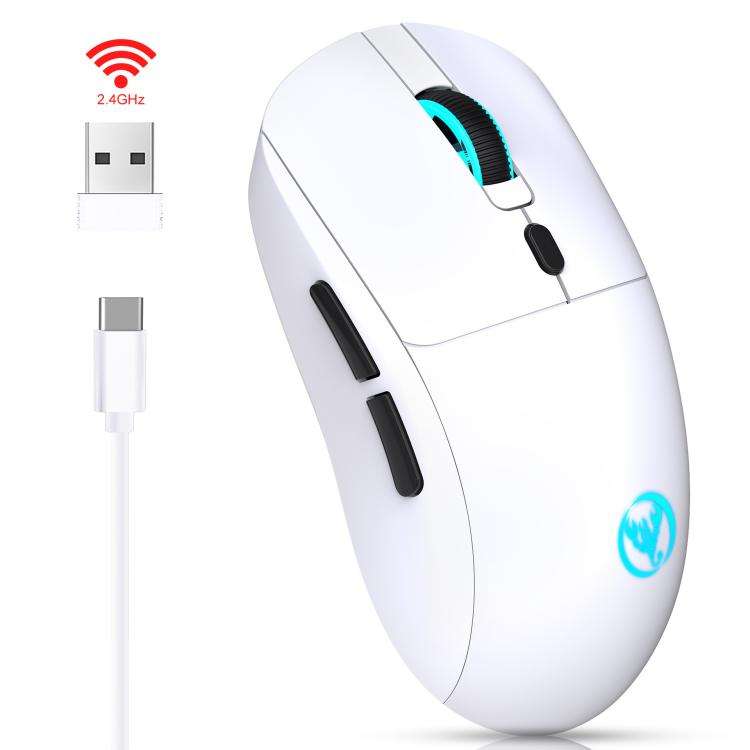 HXSJ T20 2.4GHz Rechargeable Wireless Mouse(White)