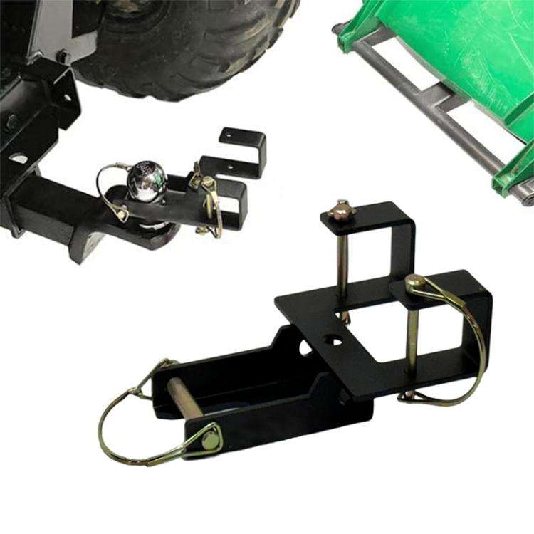 Trailer Towing Hook Trash Can Towing Bracket with Removable Pin