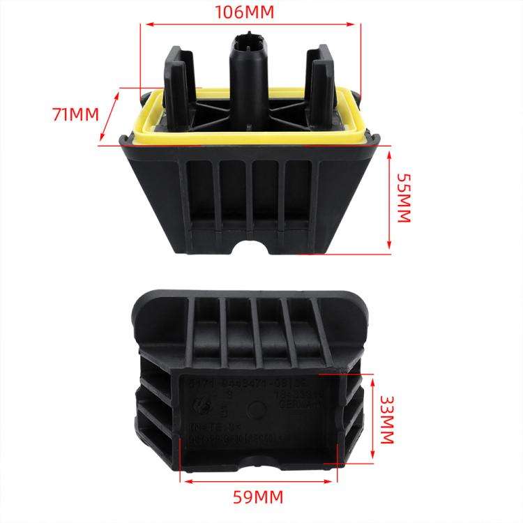 Car Jack Point Jacking Support Plug Lift Block Support Pad for BMW G26 51719448471(Black)