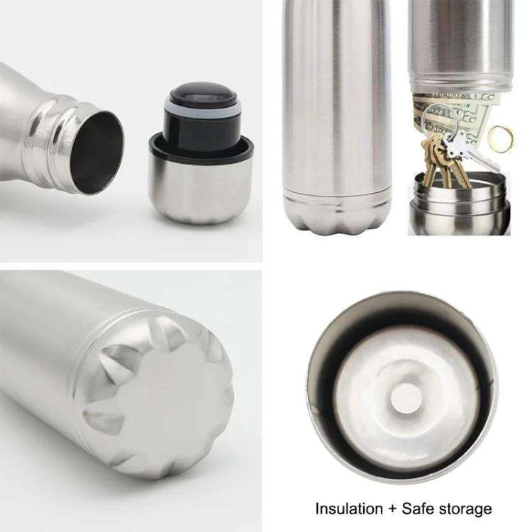 Outdoor Stainless Steel Vacuum Cup Home Personal Belongings Storage Container, Capacity: 750ml(Si...