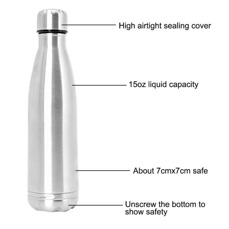 Outdoor Stainless Steel Vacuum Cup Home Personal Belongings Storage Container, Capacity: 750ml(Si...