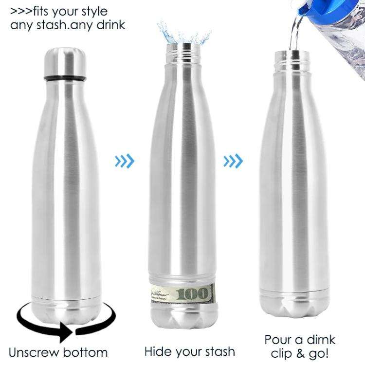 Outdoor Stainless Steel Vacuum Cup Home Personal Belongings Storage Container, Capacity: 750ml(Si...