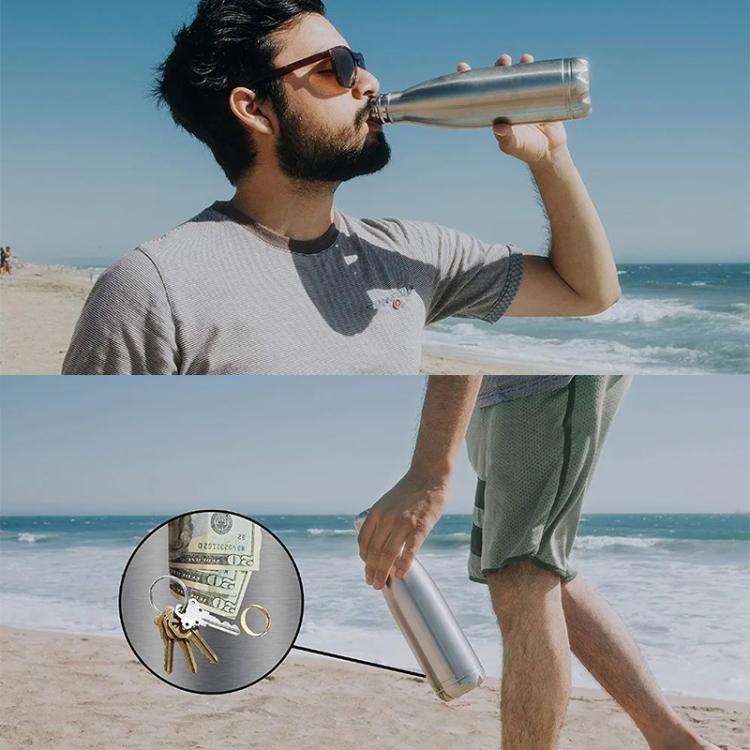 Outdoor Stainless Steel Vacuum Cup Home Personal Belongings Storage Container, Capacity: 750ml(Si...