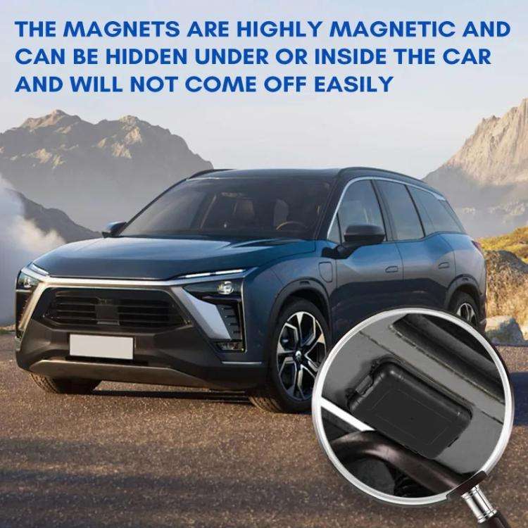 Outdoor Car Magnetic Car Key Storage Box Storage Tool Case(Black)