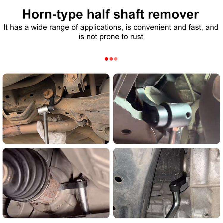 Car Horn Type Half Shaft Removal Tool(Plum Blossom Type with Teeth)
