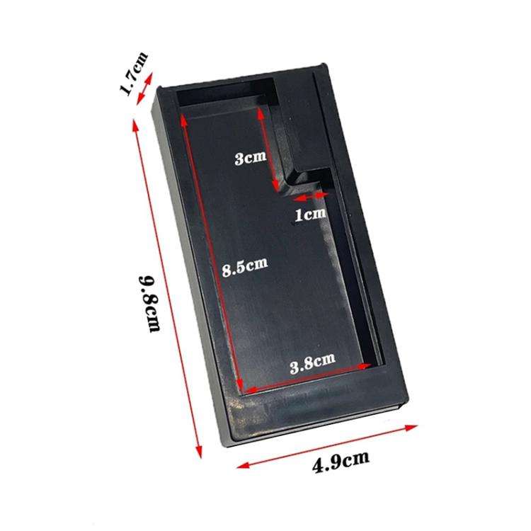 Magnetic Anti-lost Key Storage Box Portable Car Key Hidden Tool Organizer(Black)