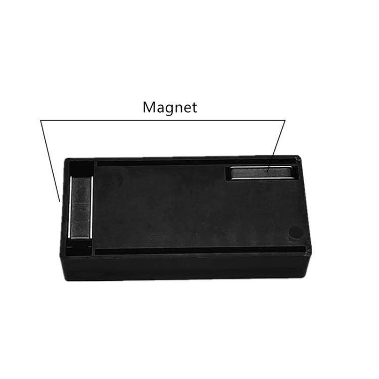 Magnetic Anti-lost Key Storage Box Portable Car Key Hidden Tool Organizer(Black)