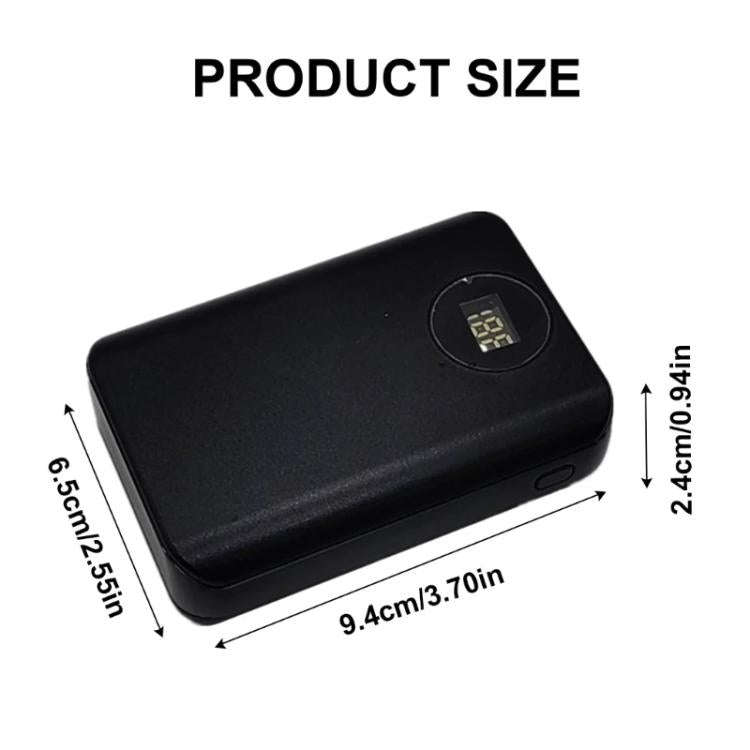 Simulation Power Bank Pill Storage Box Medicine Storage Organizer(Black)