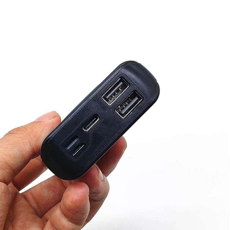 Simulation Power Bank Pill Storage Box Medicine Storage Organizer(Black)
