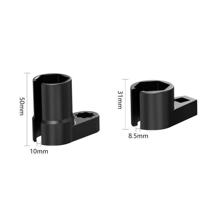 1/2 inch Long Car Oxygen Sensor Sleeve Disassembly Wrench Tool