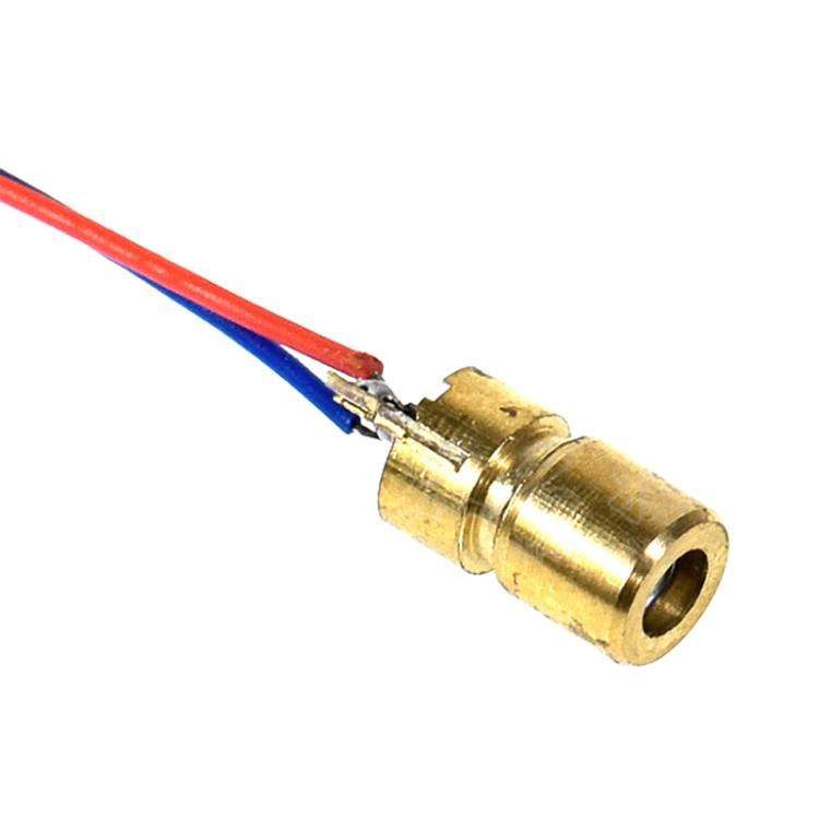 5V 10pcs/Pack Adjustable Diode Laser Head Red Dot Laser Module