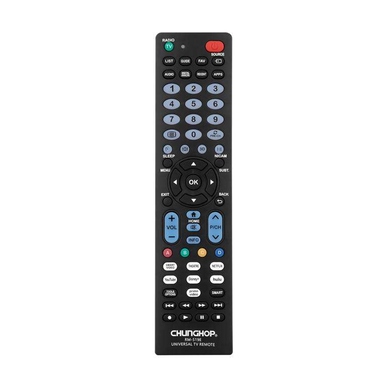 CHUNGHOP RM-519E TV Remote Control For LED/LCD TV