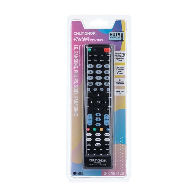 CHUNGHOP RM-519E TV Remote Control For LED/LCD TV