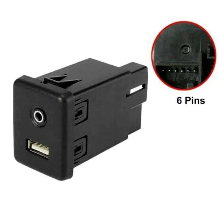 Car AUX & USB Socket Connector Switch for Chevrolet Cruze / Malibu / Regal 13599456 22875063 3908...