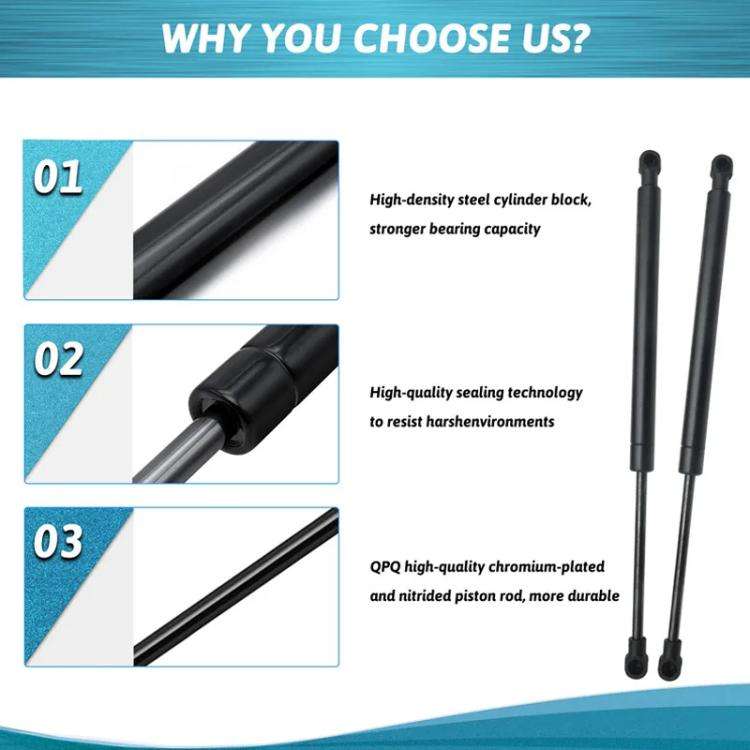 For BMW E90 51247060623 2pcs/Pack Trunk Lift Supports Struts Shocks Springs Dampers Hydraulic Lev...