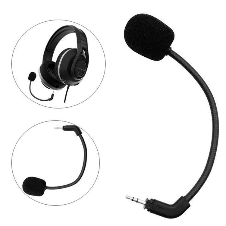 For Turtle Beach Recon 500 2.5mm Elbow E-sports Gaming Headset Microphone(Black)